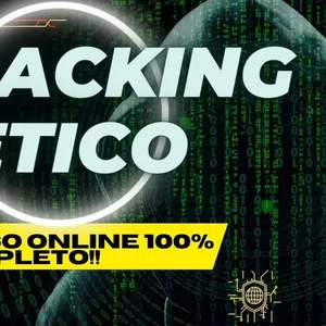 Imagen de portada para Ebook Hacking Ético: Curso 100% Completo, Aprende ya y empieza tu negocio!!. 