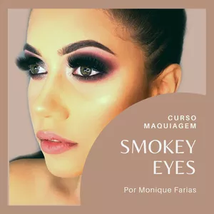 Imagem de capa para o Curso online Curso Maquiagem Profissional - Smokey Eyes 