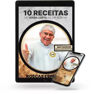 Imagem de capa para o Ebook Apostila de Roscas do Dr. Bonfim