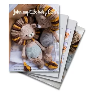 Imagem principal do produto John, My Little Baby Lion, Amigurumi Pattern 