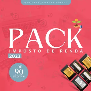 Imagem de capa para o Curso online PACK - Imposto de Renda 2022.
