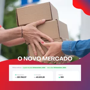 Imagem de O NOVO MERCADO criado por Jean Santos na hotmart