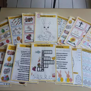 Imagem de capa para o Ebook Atividades da páscoa