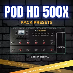 Imagem de capa para o Curso online 118 Presets - Pod Hd 500 e HD 500X 