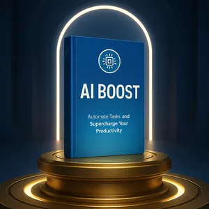 Imagem de capa para o Curso online AI BOOST – Produtividade com Inteligência Artificial