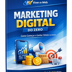 Imagem de capa para o Ebook Marketing digital do zero: como começar a ganhar dinheiro usando a internet 