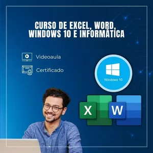 Imagem do curso Curso de Excel, Word e Windows 10