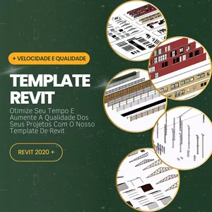 Imagem de capa para o Ebook Template REVIT