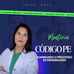 Imagem de capa para o Curso online Mentoria CÓDIGO PE: Dominando o Processo de Enfermagem 