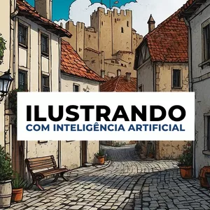Imagem de capa para o Curso online Ilustrando com Inteligência Artificial - Leornado.AI
