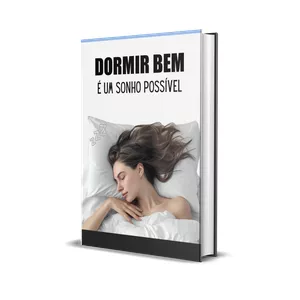 Imagem de capa para o Ebook DORMIR é um sonho possível.