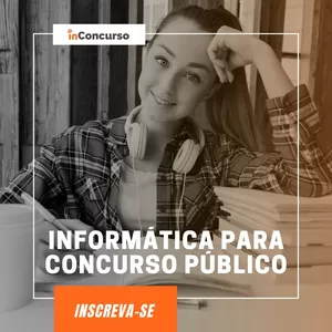 Imagem de capa para o Curso online InConcurso - Informática para Concurso Público