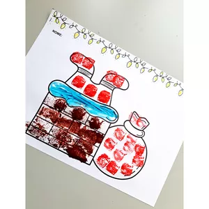 Imagem de capa para o Ebook Descendo da chaminé 