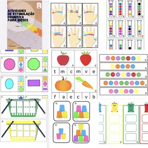 Imagem de capa para o Ebook ATIVIDADES COGNITIVAS PARA IDOSOS VOLUME 1