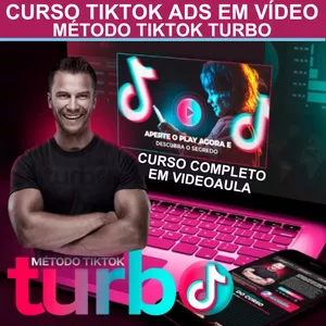 Imagem de 🚀 Curso em Vídeo: TikTok ADS Método Turbo criado por CLEOMELO na hotmart