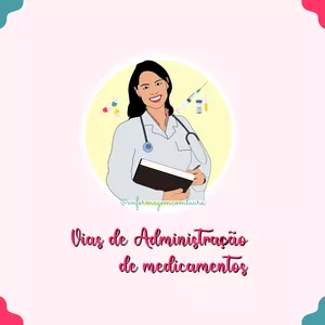 Imagem de capa para o Ebook Vias de Administração de Medicamentos