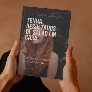 Imagem principal do produto Manual dos cabelos- TENHA RESULTADOS DE SALÃO EM CASA