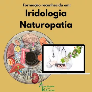 Imagem de capa para o Curso online Curso de Iridologia e Naturopatia