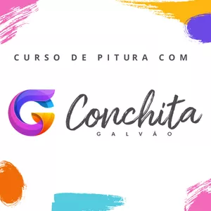 Curso de pintura com Conchita Galvão