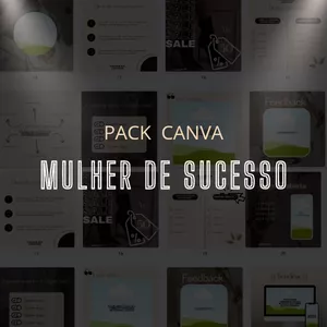Imagem de capa para o Curso online Pack de arte Mulher de sucesso