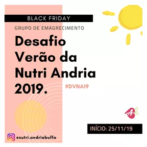 Imagem principal do produto Desafio verão nutricionista Andria 2019.