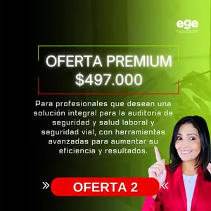Imagen de portada para Curso online Oferta Premium: software auditorías de SST y Seguridad Vial