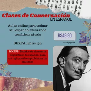 Imagen de portada para Curso online Clases de Conversación en Español