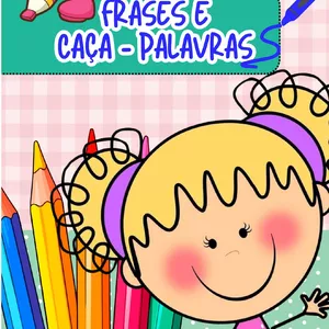 Imagem de capa para o Ebook Caça-Palavras e Formação de Frases