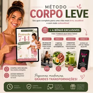Imagem do curso Método Corpo Leve - Protocolo 7/14 + 04 BONUS