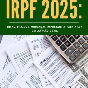 Imagem de capa para o Ebook Guia Completo IRPF 2025