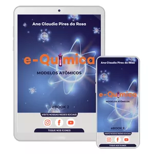 Imagem de capa para o Ebook e-Química - Modelos Atômicos