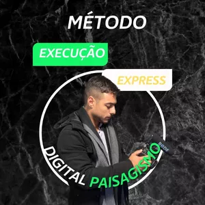 Imagem de capa para o Curso online DIGITAL PAISAGISMO/ Metodo Execução express
