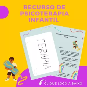 Imagem de capa para o Ebook Recurso de psicoterapia infantil, Tracejando na terapia 