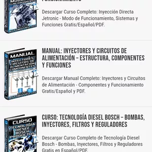 Imagen de portada para Curso online CURSO INYECCION AUTOMOTRIZ