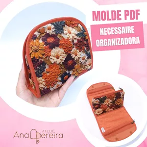 Imagem de capa para o Ebook Molde Online: Necessaire Organizadora