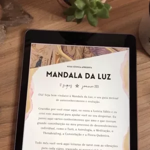 Imagem de capa para o Ebook MANDALA DA LUZ
