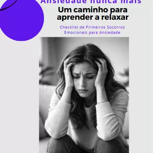 Imagem de capa para o Ebook Ansiedade nunca Mais; Um Caminho para Aprender a Relaxar