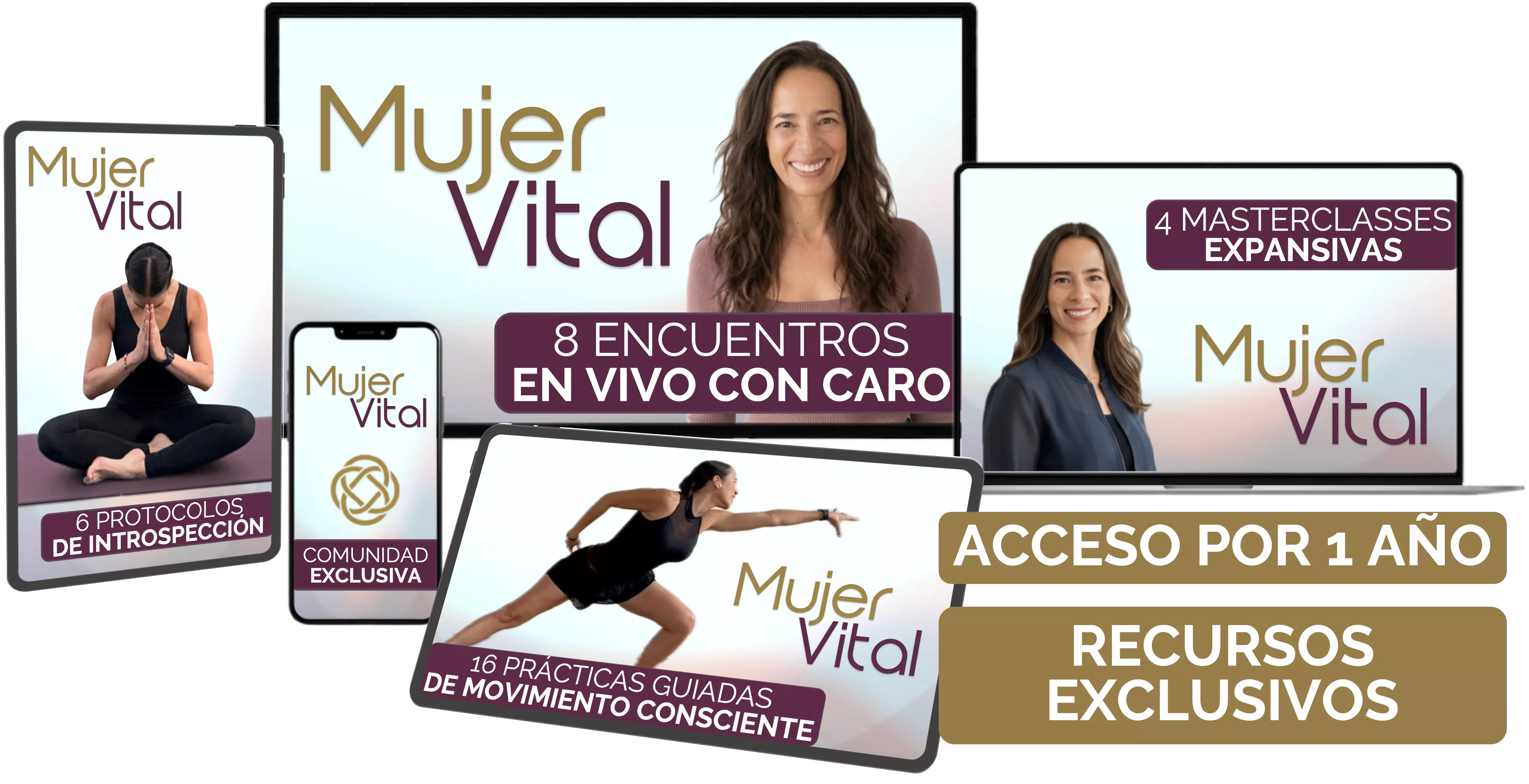 Mujer Vital es un programa diseñado para mujeres profesionales y líderes que buscan recuperar su energía, fortalecer su cuerpo y reconectar con su vitalidad interna. A través de movimiento consciente, prácticas somáticas y herramientas de regulación emocional, este método te ayuda a salir del agotamiento, recuperar tu fuerza vital y liderar desde un bienestar profundo y sostenible.