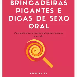 Imagem de capa para o Ebook Brincadeiras Picantes e Dicas de $exo Oral