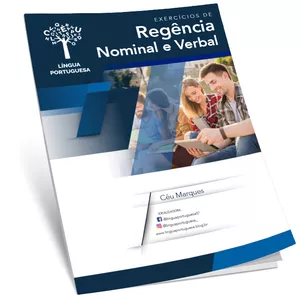 Imagem de capa para o Ebook Apostila Digital de Exercícios de&nbsp;Regência Nominal e Verbal