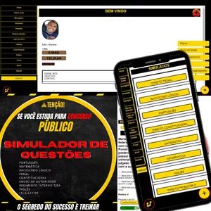 Imagem de capa para o Serviço online SImulador para concursos  enem