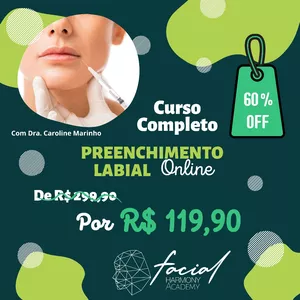 Imagem do curso Preenchimento Labial para Iniciantes