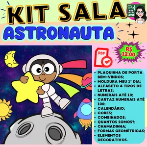 Imagem de capa para o Ebook KIT SALA ASTRONAUTA