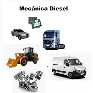 Imagem de capa para o Curso online Mecânica Diesel, Elétrica E Injeção.
