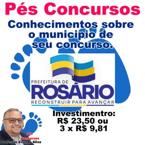 Imagem de capa para o Ebook ROSÁRIO - MA - CONHECIMENTOS SOBRE O MUNICIPIO DO SEU CONCURSO