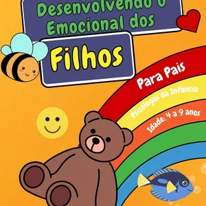 Imagem de capa para o Ebook Caderno de Atividades - Desenvolvendo o Emocional dos filhos
