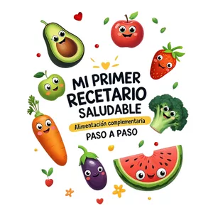 Imagen de portada para Ebook MI PRIMER RECETARIO SALUDABLE - ALIMENTACIÓN COMPLEMENTARIA 