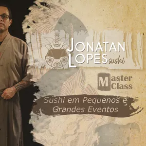 Imagem de capa para o Curso online Masterclass – Sushi em Pequenos e Grandes Eventos