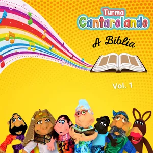 Imagem principal do produto CD musical        Turma cantarolando a Bíblia           volume 1