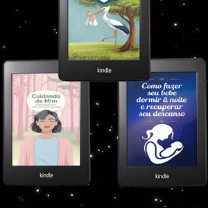 Imagem de capa para o Ebook 3 EBOOKS QUE TODA MÃE DE RECÉM-NASCIDO PRECISA TER